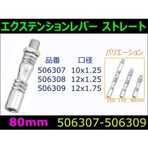エクステンションレバー ストレート型　80mm 自動車パーツ 217