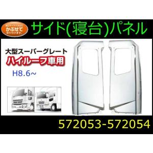 【送付先法人様限定】サイドパネル ハイルーフ車用  大型スーパーグレート 自動車パーツ 217｜mandeichi