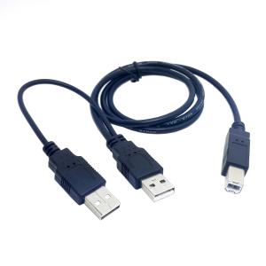 cablecc デュアルUSB 2.0オス→標準...の商品画像