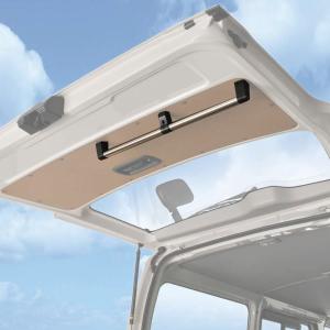 カーメイト(CARMATE) 車内収納 クロスライドシリーズ ハンガーポールフラット トヨタ ハイエース/レジアスエース(バンDX)専用 200系 N