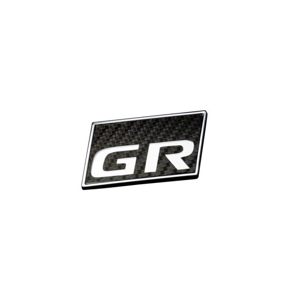 グラージオ(Grazio&amp;Co.)GR86用 カーボンルック GRプレート フロント用 DESIGN...