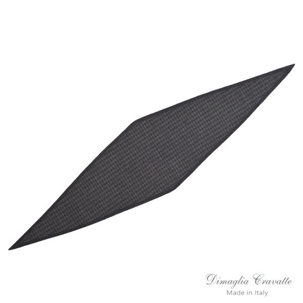 Dimaglia Cravatte ディマリア クラヴァッテ ・カシミヤシルク ハウンドトゥース 菱...