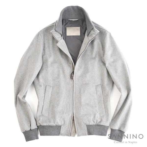 SANNINO サンニーノ ・カシミヤ ブルゾン ・mod. FT2524 ・fabric. Cas...