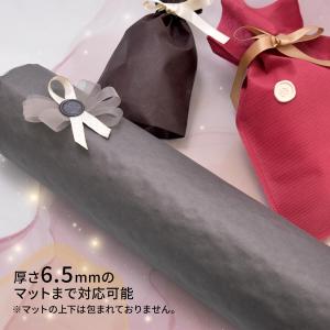 ヨガマットラッピング メール便不可 ギフト 誕生日の詳細画像1
