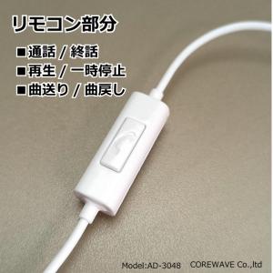 ハンズフリーイヤホン 片耳でステレオ対応 マイ...の詳細画像2