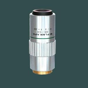 f=200mm用M Plan APO対物レンズシリーズ 20X/0.42 WD20 中国製 【返品不...
