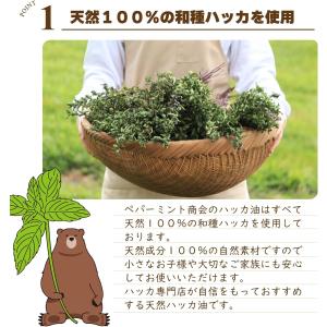 ペパーミント商会 ハッカ油 200ml + 2...の詳細画像1