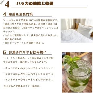 ペパーミント商会 ハッカ油 200ml + 2...の詳細画像5