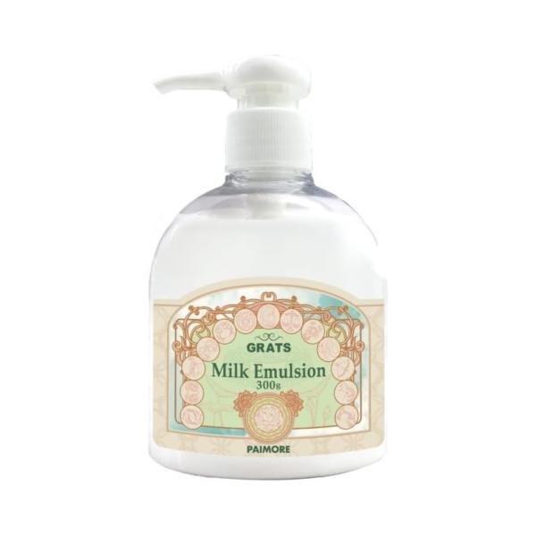 パイモア グラッツ ミルクエマルジョン 300g ヘアトリートメント 洗い流さない 集中補修 アウト...