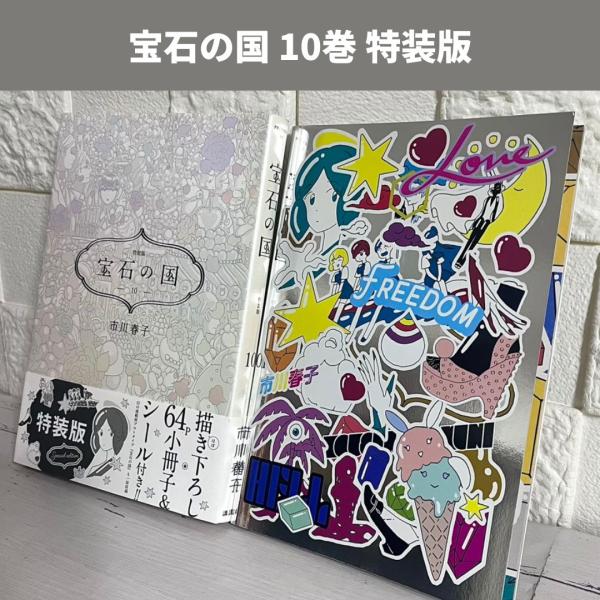 宝石の国 10巻 特装版 商品写真掲載 ほぼ描き下ろし64P小冊子 中古 送料無料 翌日発送