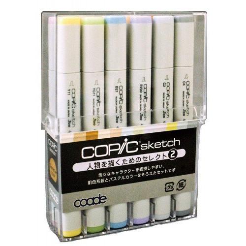 新品 / [スケッチ12色]人物を描くためのセレクト