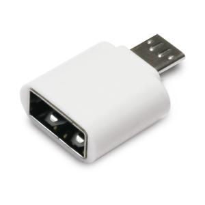 日本トラストテクノロジー OTG USB(A)→MicroUSB変換コネクター(ホワイト) OTGU2M-WH｜mangerou