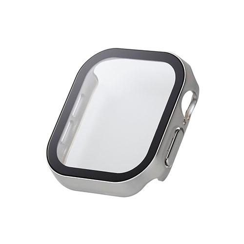 エレコム フルカバーケース Apple Watch Series 10 (42mm) プレミアムガラ...