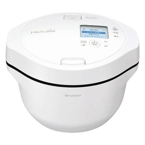 SHARP シャープ ヘルシオ ホットクック 煮物・スープ・蒸し物・めん類・発酵・低温調理・お菓子な...