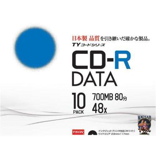 100枚セット(10枚X10個) HI DISC CD-R(データ用)高品質 TYCR80YP10S...