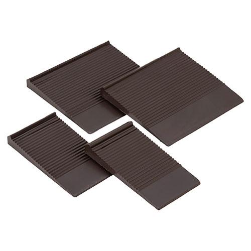 たおれ防止補助プレート4枚入 大(約90×100×10mm)・小(約90×50×10mm)×各2 日...
