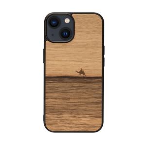 Man & Wood 天然木ケース for iPhone 14 Plus Terra 背面カバー型 I23636i14M｜mangerou