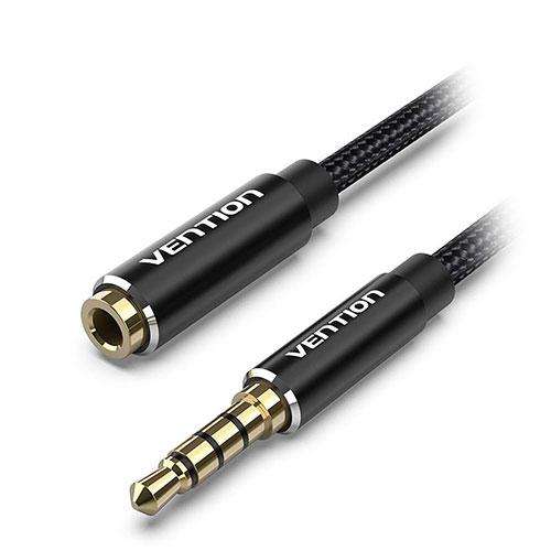 VENTION コットン編み TRRS 3.5mm Male to 3.5mm Female オーデ...