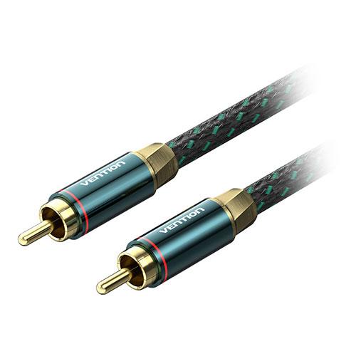 VENTION RCA Male to Male 同軸デジタルケーブル Green 10m グリーン...