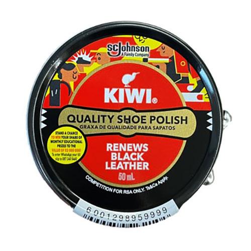 〔5セット〕 TOKYO ロイヤルリビング K.K KIWI シューポリッシュ ブラック 50mL ...