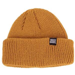 MACK BARRY マクバリー 〔BEANIE(ビーニー)〕 COZY SHORT BEAINE マスタード MCBRY72706｜mangerou