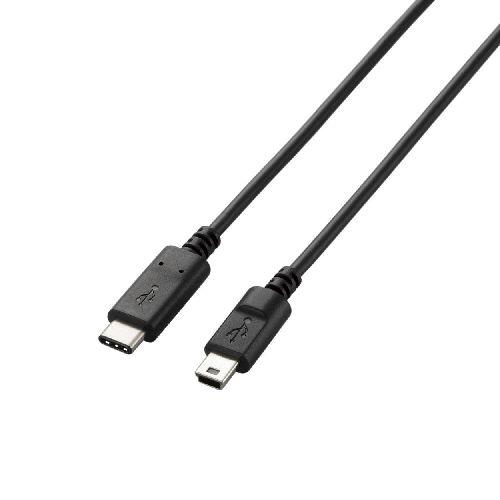 エレコム USB2.0ケーブル(認証品、C-microB) 1m ブラック U2C-CMB10NBK