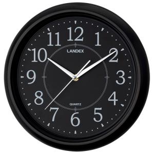 シンプル掛時計 ブラック K20208848｜mangerou