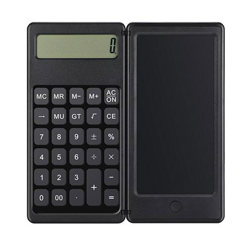 HIDISC 電卓付き 5.5インチ タブレット型 電子メモパッド HDMPAD60DBK-RX