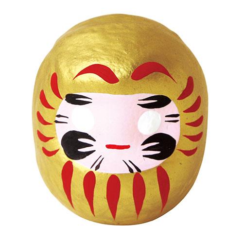 ヤマコー てまひま工房 風水だるまさん 金 yamaco78425