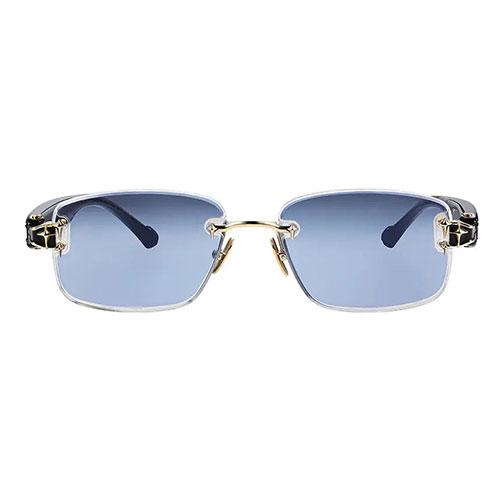 Chamelo カラーが変わるサングラス オーラ Aura ブラック×ハッピーカラー クリア・ピンク...