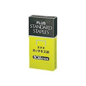 (まとめ)プラス ホッチキス針 BOSS 210用 210本とじ×24〔×10セット〕