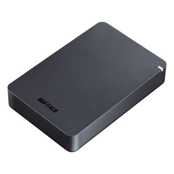 バッファロー USB3.1(Gen.1)対応 耐衝撃ポータブルHDD 4TB ブラック HD-PGF...