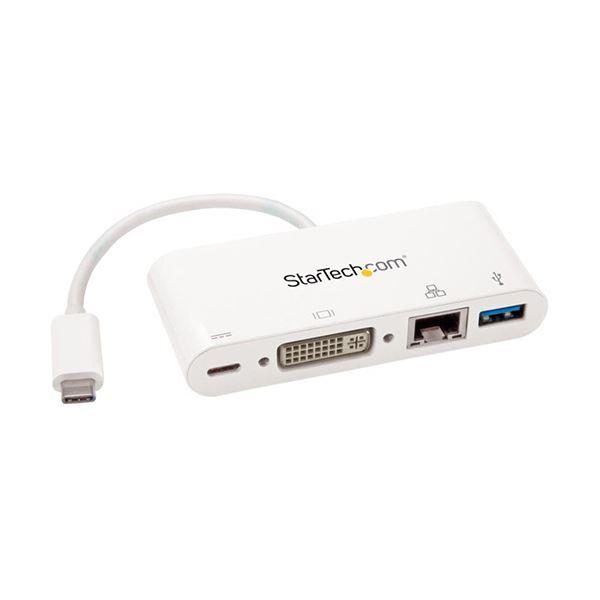 StarTech.com USB-C接続ノートパソコン用マルチポートアダプタ USB Type-C対...