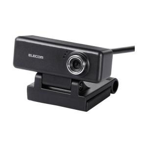 エレコム 高画質HD対応200万画素Webカメラ ブラック UCAM-C520FBBK 1台｜mangerou