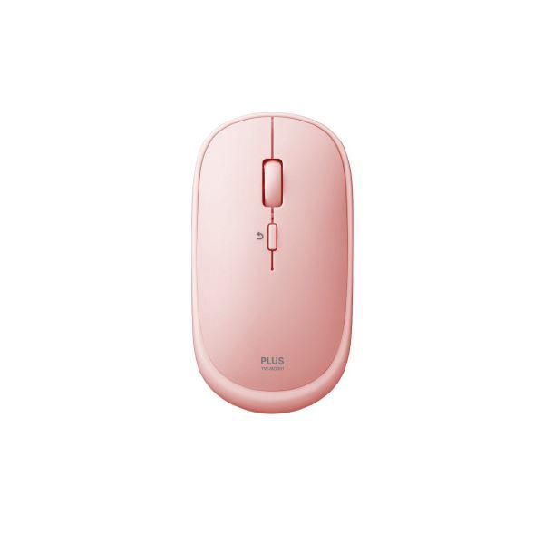 プラス 薄型 持ちハコビ マウス PK ピンク