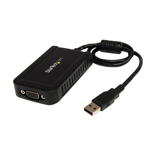 StarTech.com USB-VGA外付けマルチディスプレイアダプタ USB2.0A-VGA グ...