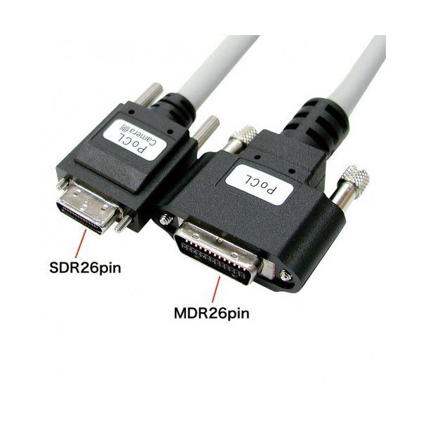 サンワサプライカメラリンク細径PoCLケーブル (PoCL SDR/MDR) 1m KB-CAMPO...