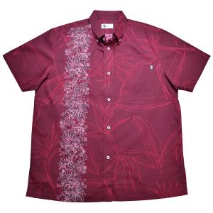 かりゆしウェア 琉球更紗 ボタンダウン(レギュ...の詳細画像3