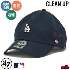 47 キャップ LA CLEAN UP クリーンナップ brrr Pro ロサンゼルス・ドジャース ELEVATED GREENS 接触冷感 吸水速乾 ネイビー 14920487