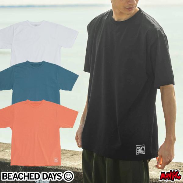 ビーチドデイズ ドライ Tシャツ 速乾 メンズ BEACHED DAYS BY2000035 DRY...