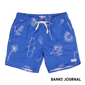 BANKS サーフパンツ BANKS JOURNAL ボードショーツ バンクスジャーナル メンズ BSE0337 HAVEN BOARDSHORT 海パン 水着｜maniac