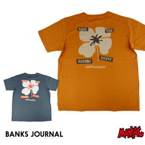 BANKS JOURNAL バンクスジャーナル Tシャツ メンズ ATS0945 OKI FLORAL TEE｜maniac