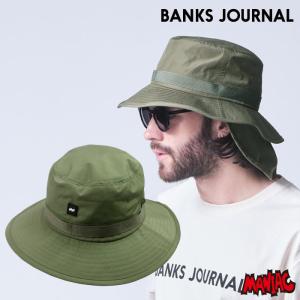 BANKS JOURNAL バンクス キャップ サーフハット ビーチハット FLAG SURF BUCKET ASMU1134 メンズ レディース ハット サファリハット 帽子