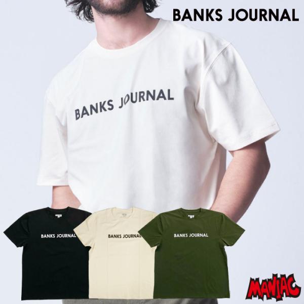 BANKS Tシャツ BANKSJOURNAL バンクスジャーナル メンズ LOGO SURF TE...