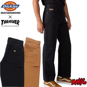 DICKIES ディッキーズ ワークパンツ スラッシャーコラボ パンツ メンズ DOUBLE KNEE PANTS