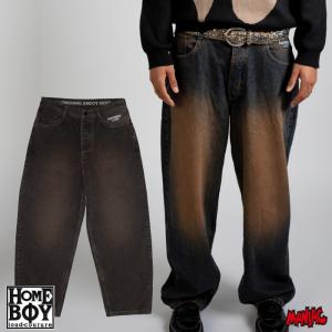 HOMEBOY ホームボーイ デニムパンツ メンズ X-TRA MONSTER DENIM エクストラ モンスター デニムパンツ ワイドパンツ