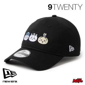 ニューエラ ちいかわ キャップ 9TWENTY NEW ERA ちぃかわ ハチワレ うさぎ ブラック 14864520