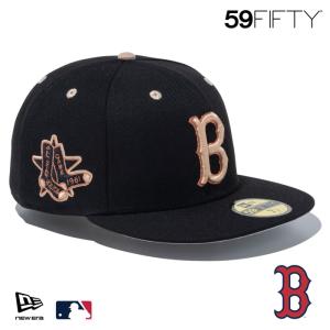 ニューエラ B キャップ 59FIFTY NEWERA MLB The Brew ザ・ブリュー ボストン・レッドソックス ブラック 15228780