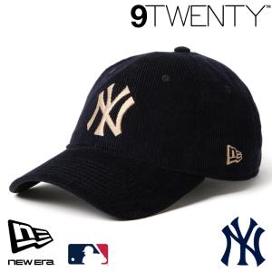 ニューエラ NY ローキャップ 9TWENTY NEWERA MLB Corduroy コーデュロイ ニューヨーク・ヤンキース ネイビー 15137234