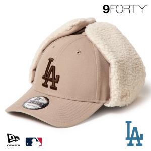ニューエラ LA キャップ 9FORTY NEWERA MLB Dog Ear ドッグイヤー ロサンゼルス・ドジャース アッシュブラウン 15137030 アジャスター